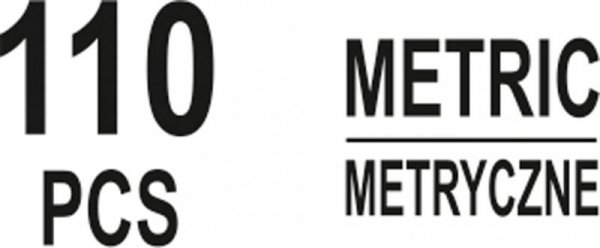 ZESTAW SMAROWNICZEK METRYCZNYCH 110SZT (1 KPL)