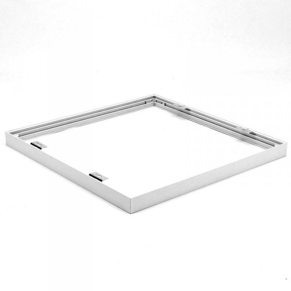 Ramka Aluminiowa Składana do Paneli LED 600X600 Biała Bez widocznych śrub V-TAC 5 Lat Gwarancji
