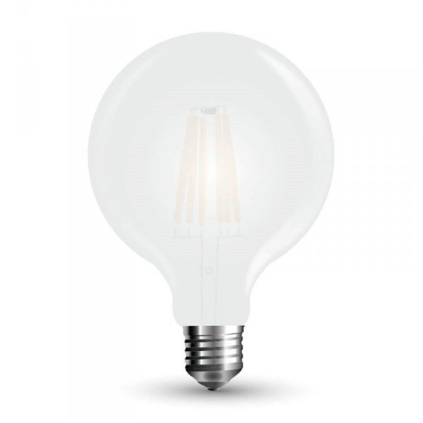 Żarówka LED V-TAC 7W Filament E27 G125 Mrożona VT-2067 2700K 800lm