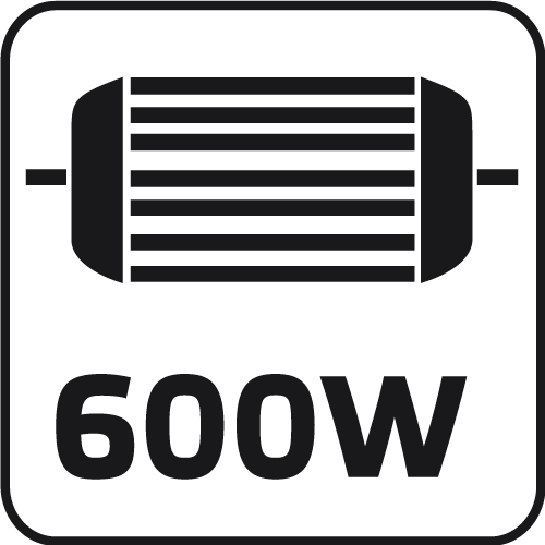 Nożyce do żywopłotu 600W, szerokość cięcia 450 mm