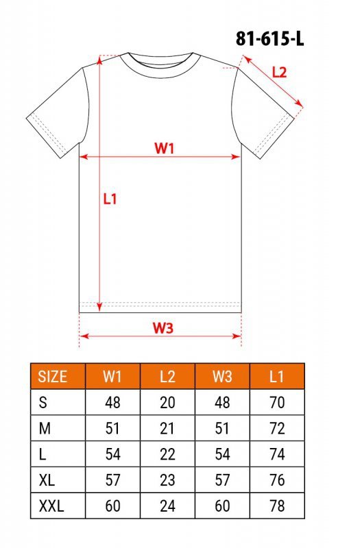 T-shirt roboczy  HD+, rozmiar L