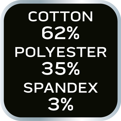 Krótkie spodenki PREMIUM, 62% bawełna, 35% poliester, 3% elastan, rozmiar XXL