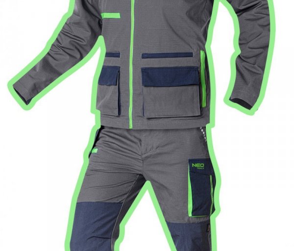 Bluza robocza PREMIUM, 100% bawełna, ripstop, rozmiar XXL