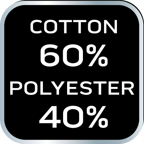 Spodnie ostrzegawcze 40% poliester, 60% bawełna, 260 gsm, rozmiar L