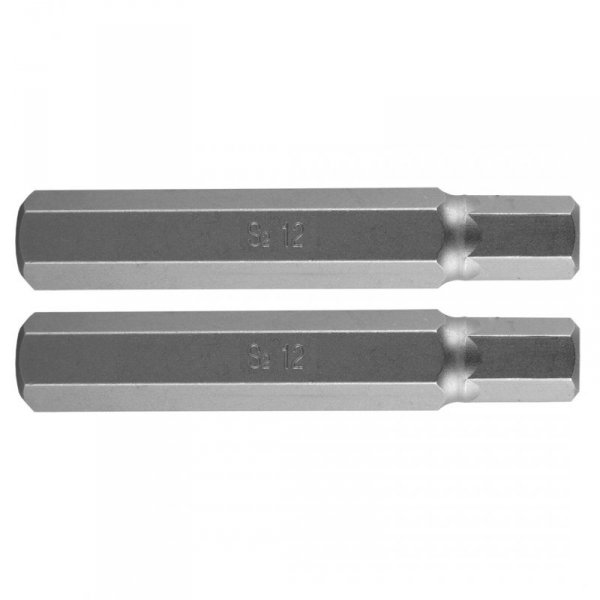 Końcówka HEX 12 x 75 mm, S2 x 2 szt.