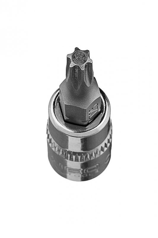 Końcówka TORX TX25 na nasadce 1/4&quot;, krótka, 37 mm