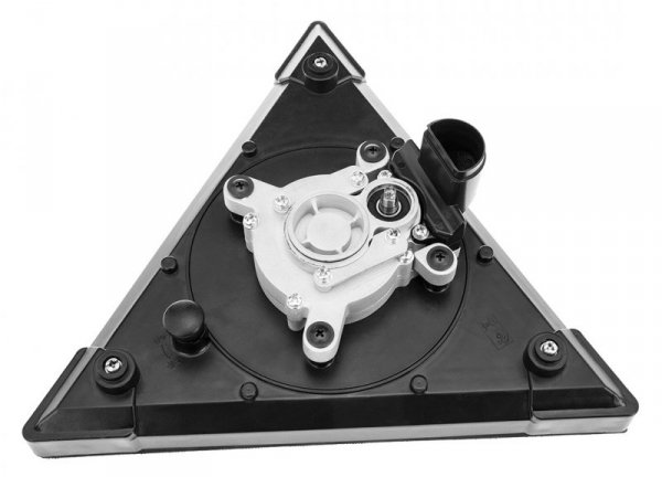 Szlifierka do gipsu 710W, 225mm/215 mm,  okrągła i trójkątna stopa, latarka