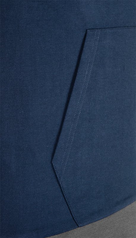 Bluza rozpinana z kapturem COMFORT, granatowa, rozmiar S