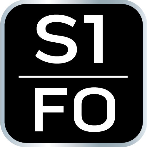 Półbuty robocze S1 FO, stalowy podnosek, rozmiar 45