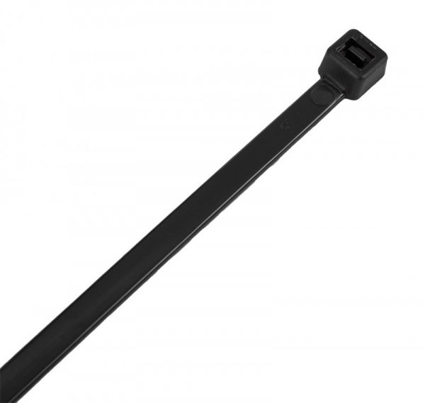 Opaski zaciskowe EXTREME 4.8 × 370 mm, czarne, 50 szt.