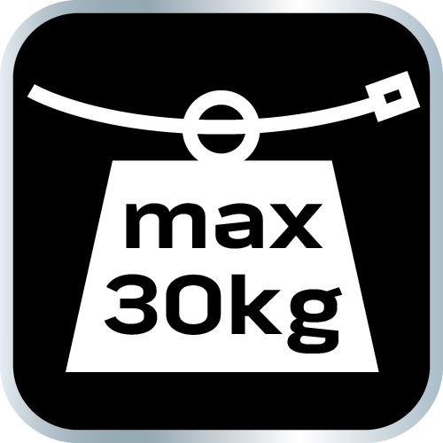 Opaski zaciskowe EXTREME 3.6 × 300 mm, białe, 100 szt.