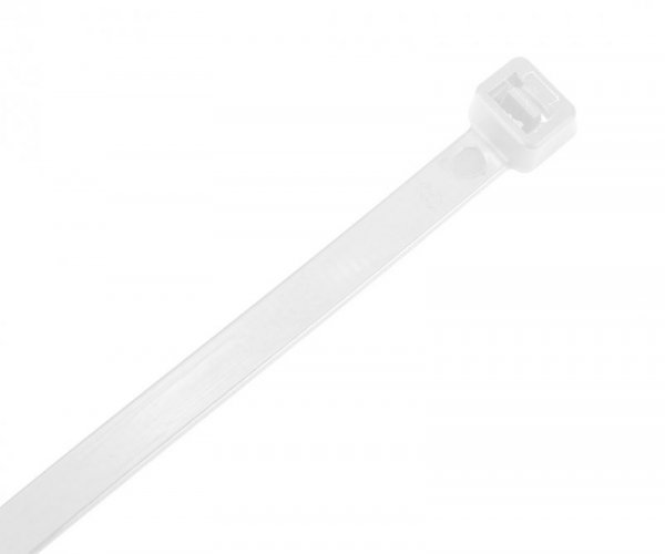 Opaski zaciskowe EXTREME 7.6 × 300 mm, białe, 50 szt.