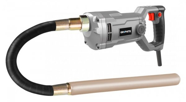 Wibrator do betonu 1100W z buławą 3m