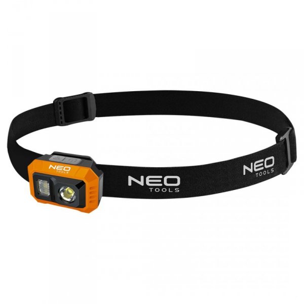 Latarka czołowa akumulatorowa 500 lm USB COB LED 12 szt.
