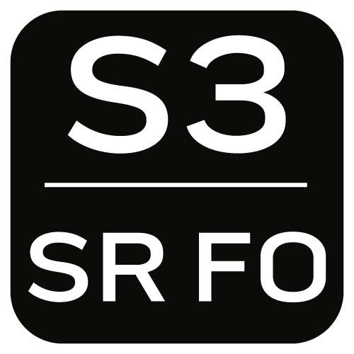 Półbuty robocze S3 SR FO, stalowy podnosek, rozmiar 47