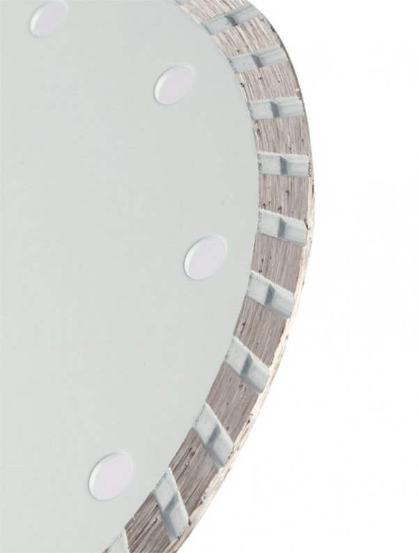 Tarcza diamentowa do cięcia turbo, 125 x 22.22 mm, na sucho i mokro