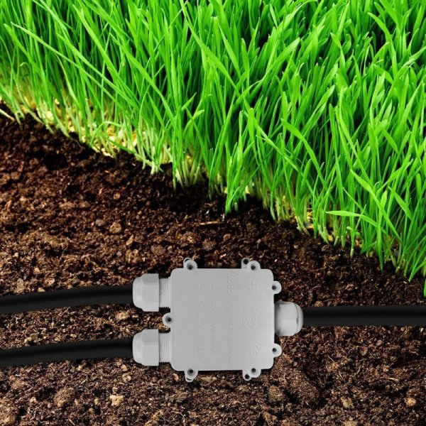 Puszka Złączka Mufa Hermetyczna Biała Trójnik 5Pin 0.5-2,5mm2 Średnica kabla 8-12mm IP68 V-TAC VT-870 2 Lata Gwarancji