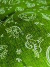 KIWI WALKER Kiwi&Friends Cushions Włoskie i lekkie legowisko dla psa S zielone