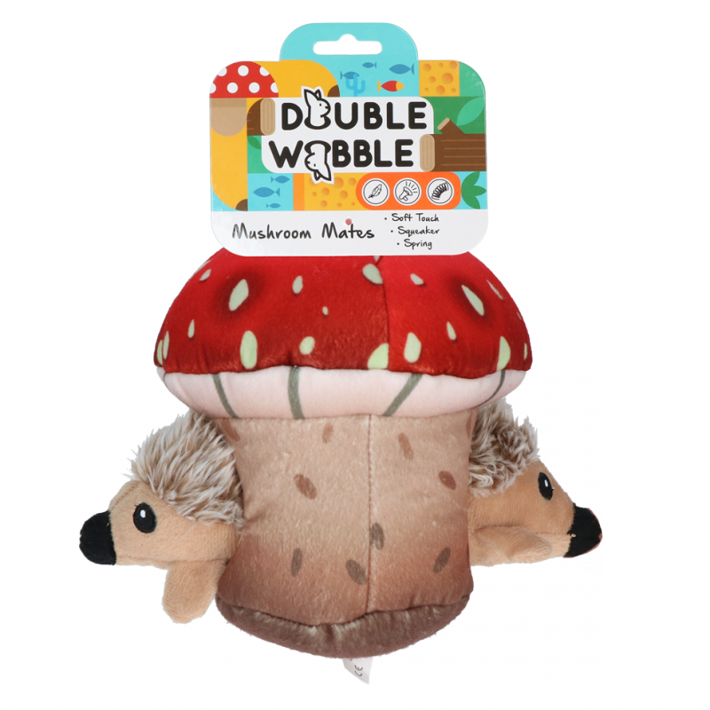 DOUBLE WOBBLE Mushroom Mates Wyskakujące JEŻYKI