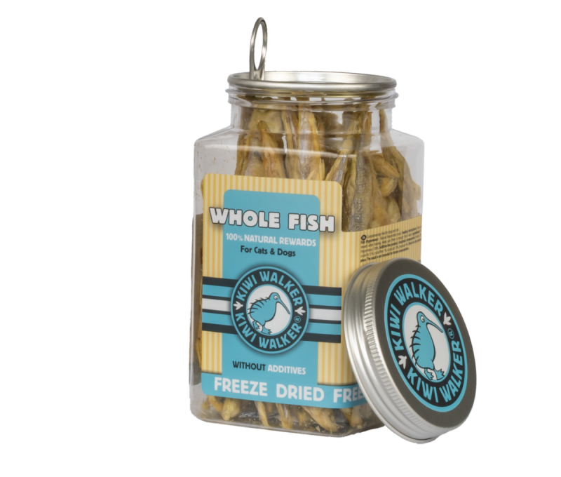 Kiwi Walker 100% CAŁA RYBA STYNKA liofilizowane smaczki 70g