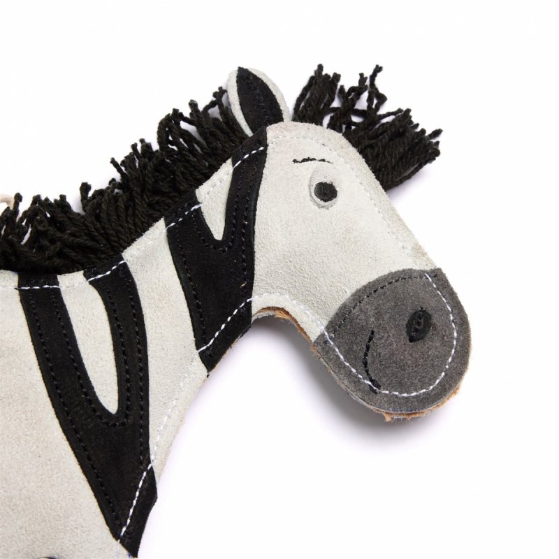 GREEN &amp; WILD'S Zambezi the Zebra zabawka ekologiczna dla psa