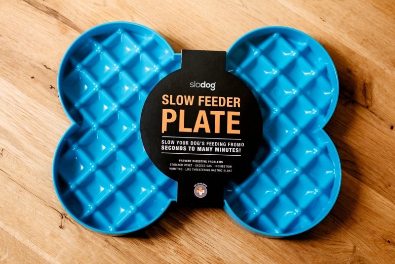 Miska spowalniająca jedzenie SLODOG® pomarańczowa