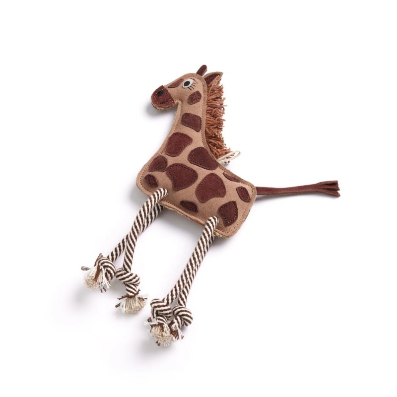 GREEN &amp; WILD'S Gerald the Giraffe zabawka ekologiczna dla psa