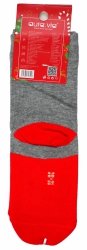 Skarpety świąteczne 32-35 AuraVia,skarpetki gwiazdka unisex mikołaj prezent