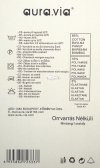 Skarpety bawełniane 1 para z haftem liścia marihuany 39-42 Aura.via 