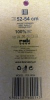 Kapelusz motyw haftowane kolorowe serca, 100 % bawełny rozmiar 52-54 cm