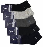 Bawełniane skarpety męskie krótkie – naturalna miękkość i świeżość 5 par 39-42