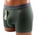 Męskie bokserki Auravia–prążkowana dzianina, elastyczne dopasowanie rozmiar L