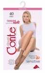 Eleganckie skarpetki damskie Conte Tension Soft 40 DEN z witaminą E
