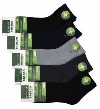 Krótkie skarpety bambusowe Auravia – 5 par, naturalny komfort 39-42 