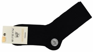 Grube skarpety damskie z wełną alpaki, prążkowane–idealne na zimę 38-41