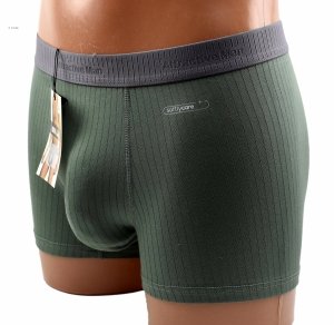 Męskie bokserki Auravia–prążkowana dzianina, elastyczne dopasowanie rozmiar 5XL