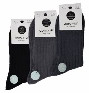 Skarpety zimowe Alpaka 3 pary kolory 39-42 AuraVia Skarpetki ciepłe Thermo