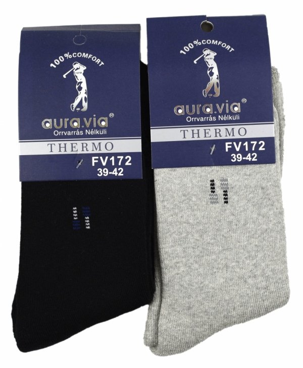 Bawełniane skarpety thermo–ciepło i wygoda każdego dnia idealne na chłodne dni 43-46