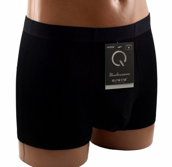 Bokserki bambusowe czarne – wygoda i świeżość każdego dnia, rozmiar 3XL