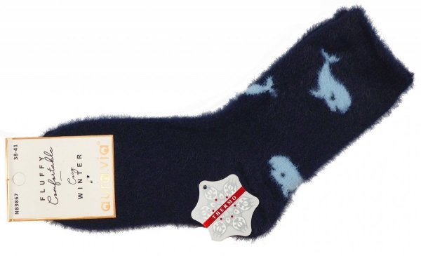 Skarpety delfin thermo zimowe ciepłe 35-38 AuraVia