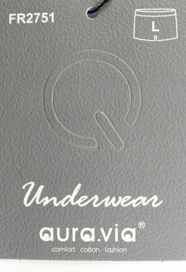 Granatowe bokserki męskie Aura.Via Ghin Kline–komfort premium, rozmiar 2XL