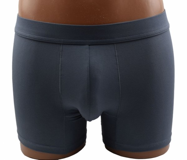 Męskie bokserki bawełniane ciemny denim – wygodne, gładkie i elastyczne, rozmiar 3XL