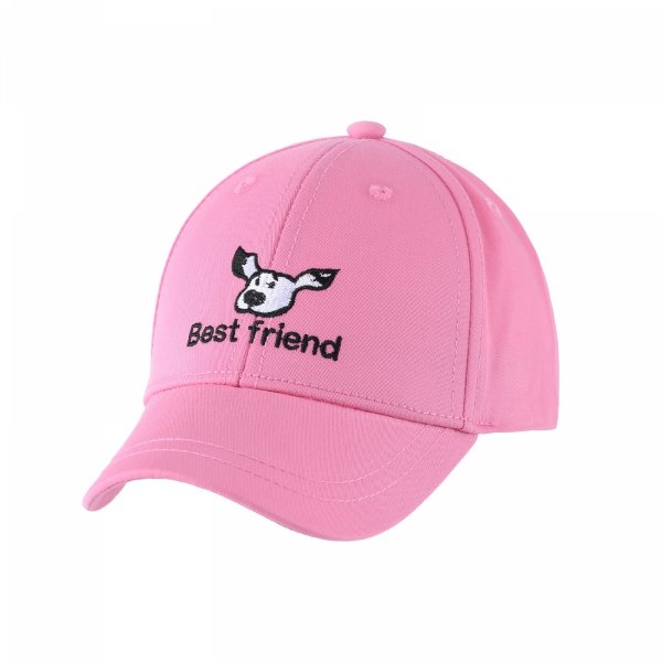 Be Snazzy bejsbolówka dziecięca z haftem pieska Best friend