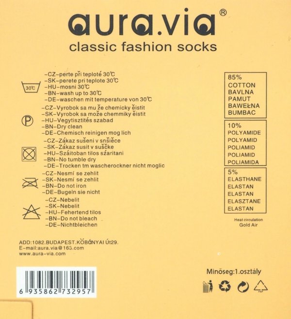 Metka produktu, 85% bawełny Model NDD1707