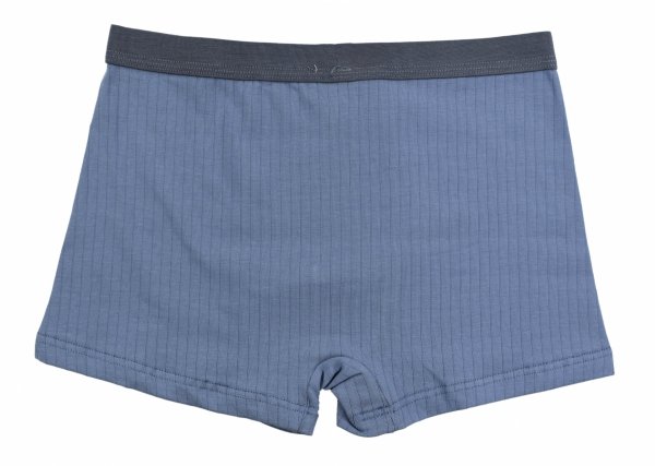 Chłopięce bokserki Aura.Via KIDS niebieskie – bawełna 95%, rozmiar 8-9 lat