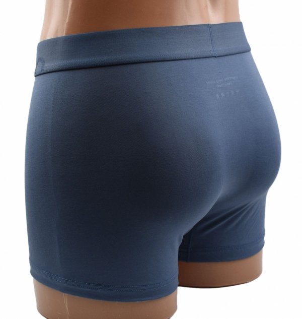 Bokserki męskie Auravia AttractiveMan–bambus, ciemnoniebieskie, gładkie, rozmiar XL