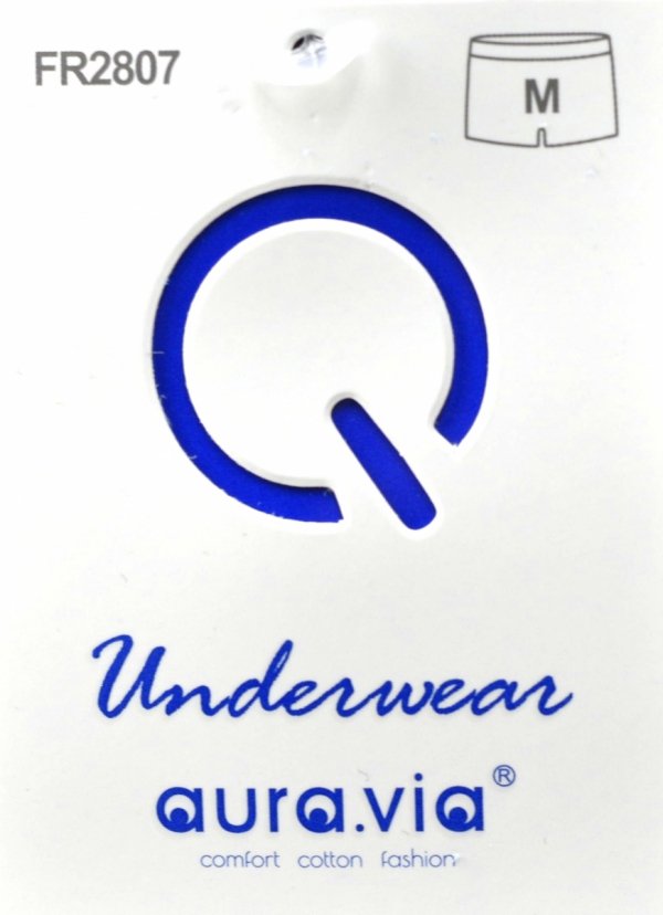 Czarne bokserki męskie Aura.Via–bawełna i szeroka gumka GOOD CHOICE, rozmiar 3XL