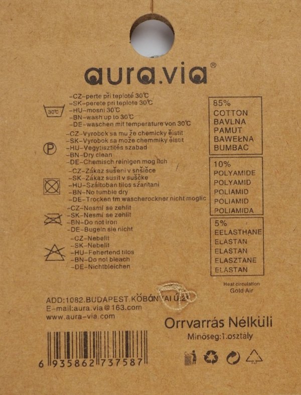 Metka. Skarpetki  motyw jedzenie 5 par 35-38 Aura.via