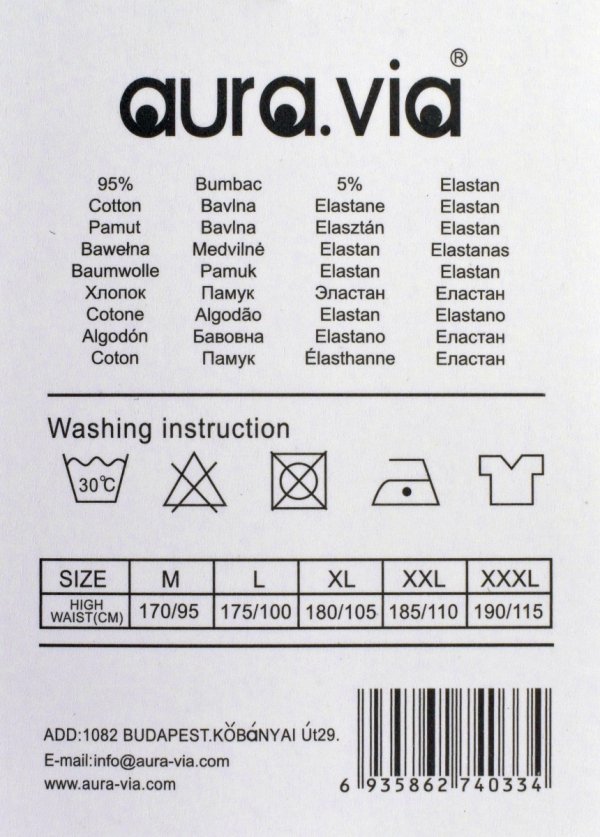 Męskie bokserki bawełniane ciemny denim – wygodne, gładkie i elastyczne, rozmiar 3XL