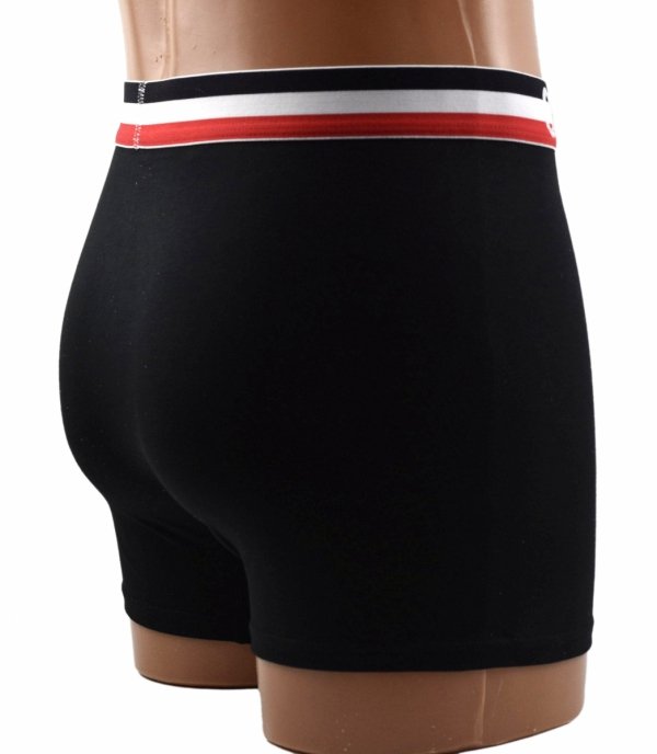 Czarne bokserki męskie Aura.Via–bawełna i szeroka gumka GOOD CHOICE, rozmiar XL